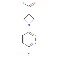 1289387-23-0 1-(6-chloropyridazin-3-yl)azetidine-3-carboxylic acid chemical structure