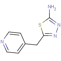 864500-03-8 5-(pyridin-4-ylmethyl)-1,3,4-thiadiazol-2-amine chemical structure