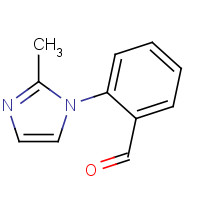 914348-86-0 2-(2-methylimidazol-1-yl)benzaldehyde chemical structure