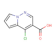 1400688-73-4 4-chloropyrrolo[1,2-b]pyridazine-3-carboxylic acid chemical structure