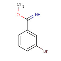 785719-23-5 methyl 3-bromobenzenecarboximidate chemical structure