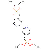 176220-38-5 4-(diethoxyphosphorylmethyl)-2-[4-(diethoxyphosphorylmethyl)pyridin-2-yl]pyridine chemical structure