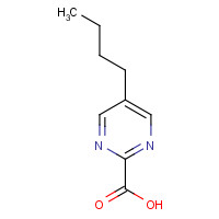 72790-09-1 5-butylpyrimidine-2-carboxylic acid chemical structure