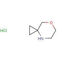 218595-22-3 7-oxa-4-azaspiro[2.5]octane;hydrochloride chemical structure