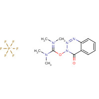 164861-52-3 [dimethylamino-[(4-oxo-1,2,3-benzotriazin-3-yl)oxy]methylidene]-dimethylazanium;hexafluorophosphate chemical structure