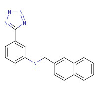 503828-30-6 N-(naphthalen-2-ylmethyl)-3-(2H-tetrazol-5-yl)aniline chemical structure