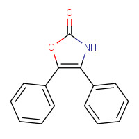 5014-83-5 4,5-diphenyl-3H-1,3-oxazol-2-one chemical structure