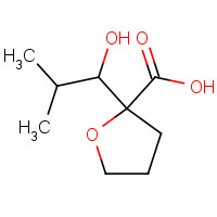 327618-78-0 2-(1-hydroxy-2-methylpropyl)oxolane-2-carboxylic acid chemical structure