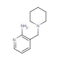 400775-81-7 3-(piperidin-1-ylmethyl)pyridin-2-amine chemical structure