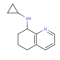 878025-82-2 N-cyclopropyl-5,6,7,8-tetrahydroquinolin-8-amine chemical structure