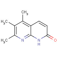 69587-89-9 5,6,7-trimethyl-1H-1,8-naphthyridin-2-one chemical structure