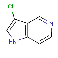 1000342-65-3 3-chloro-1H-pyrrolo[3,2-c]pyridine chemical structure