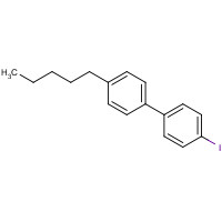 69971-79-5 1-iodo-4-(4-pentylphenyl)benzene chemical structure