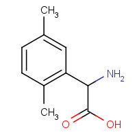 293330-04-8 2-amino-2-(2,5-dimethylphenyl)acetic acid chemical structure
