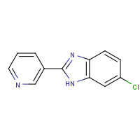 20100-20-3 6-chloro-2-pyridin-3-yl-1H-benzimidazole chemical structure