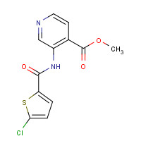 929214-67-5 methyl 3-[(5-chlorothiophene-2-carbonyl)amino]pyridine-4-carboxylate chemical structure