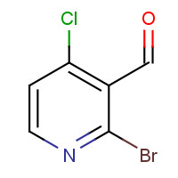 1289197-78-9 2-bromo-4-chloropyridine-3-carbaldehyde chemical structure