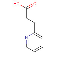 15197-75-8 3-pyridin-2-ylpropanoic acid chemical structure