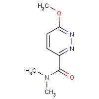 1448872-55-6 6-methoxy-N,N-dimethylpyridazine-3-carboxamide chemical structure