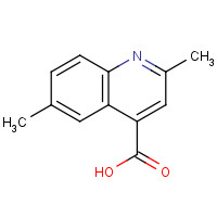 104175-33-9 2,6-dimethylquinoline-4-carboxylic acid chemical structure