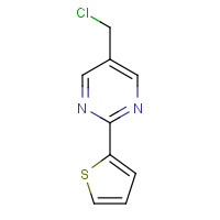 926921-78-0 5-(chloromethyl)-2-thiophen-2-ylpyrimidine chemical structure