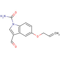 1386456-35-4 3-formyl-5-prop-2-enoxyindole-1-carboxamide chemical structure