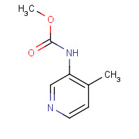 694495-63-1 methyl N-(4-methylpyridin-3-yl)carbamate chemical structure