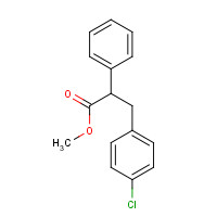 92907-23-8 methyl 3-(4-chlorophenyl)-2-phenylpropanoate chemical structure