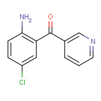 105192-41-4 (2-amino-5-chlorophenyl)-pyridin-3-ylmethanone chemical structure