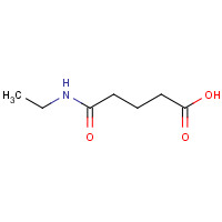 75727-33-2 5-(ethylamino)-5-oxopentanoic acid chemical structure
