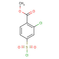 260968-87-4 methyl 2-chloro-4-chlorosulfonylbenzoate chemical structure