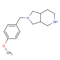 1360363-81-0 2-[(4-methoxyphenyl)methyl]-1,3,3a,4,5,6,7,7a-octahydropyrrolo[3,4-c]pyridine chemical structure