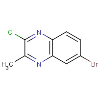 98416-72-9 6-bromo-2-chloro-3-methylquinoxaline chemical structure