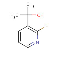 40247-48-1 2-(2-fluoropyridin-3-yl)propan-2-ol chemical structure