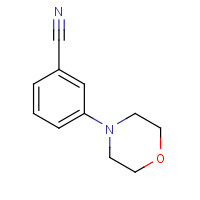 204078-31-9 3-morpholin-4-ylbenzonitrile chemical structure