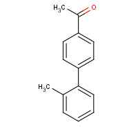 56917-39-6 1-[4-(2-methylphenyl)phenyl]ethanone chemical structure