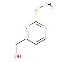 102921-92-6 (2-methylsulfanylpyrimidin-4-yl)methanol chemical structure