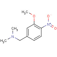 457099-66-0 1-(3-methoxy-4-nitrophenyl)-N,N-dimethylmethanamine chemical structure