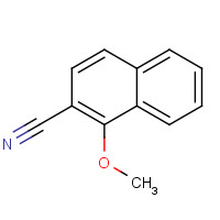 52449-79-3 1-methoxynaphthalene-2-carbonitrile chemical structure