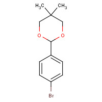 105114-53-2 2-(4-bromophenyl)-5,5-dimethyl-1,3-dioxane chemical structure