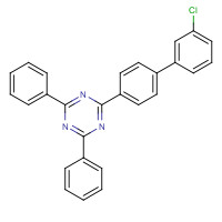 1443049-84-0 2-[4-(3-chlorophenyl)phenyl]-4,6-diphenyl-1,3,5-triazine chemical structure
