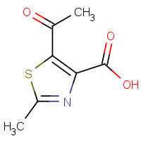 1198437-49-8 5-acetyl-2-methyl-1,3-thiazole-4-carboxylic acid chemical structure
