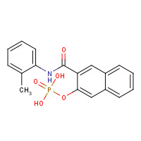 27580-13-8 [3-[(2-methylphenyl)carbamoyl]naphthalen-2-yl] dihydrogen phosphate chemical structure