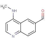 916812-32-3 4-(methylamino)quinoline-6-carbaldehyde chemical structure
