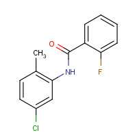 331436-17-0 N-(5-chloro-2-methylphenyl)-2-fluorobenzamide chemical structure