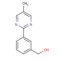 1092568-83-6 [3-(5-methylpyrimidin-2-yl)phenyl]methanol chemical structure