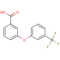 6641-59-4 3-[3-(trifluoromethyl)phenoxy]benzoic acid chemical structure
