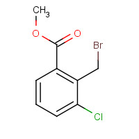 188187-03-3 methyl 2-(bromomethyl)-3-chlorobenzoate chemical structure