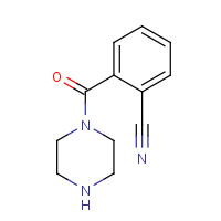 412930-99-5 2-(piperazine-1-carbonyl)benzonitrile chemical structure