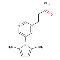 1021910-56-4 4-[5-(2,5-dimethylpyrrol-1-yl)pyridin-3-yl]butan-2-one chemical structure
